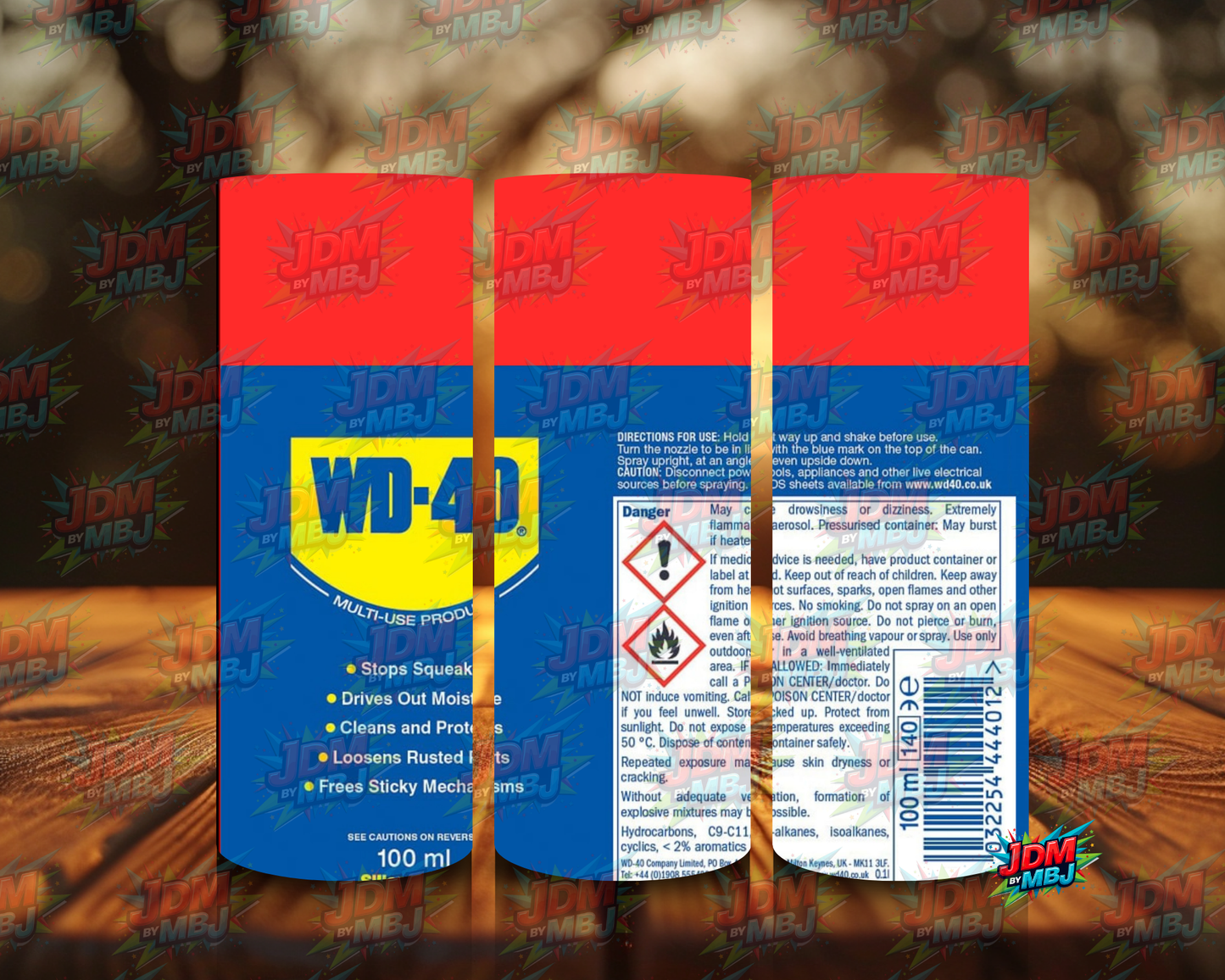 Inspired by WD-40 Sublimation Prints