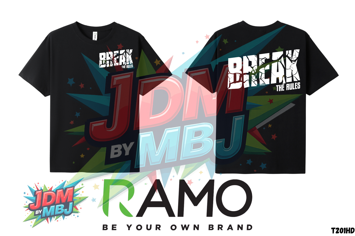Break The Rules 'White' - T-Shirt