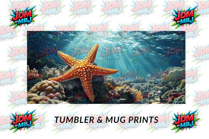 Inspired by Starfish [Volume 49]  Sublimation Prints