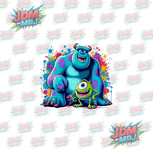 熨燙 - Monster's Inc DTF 25厘米