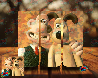 Inspired by Wallace & Gromit Sublimation Prints