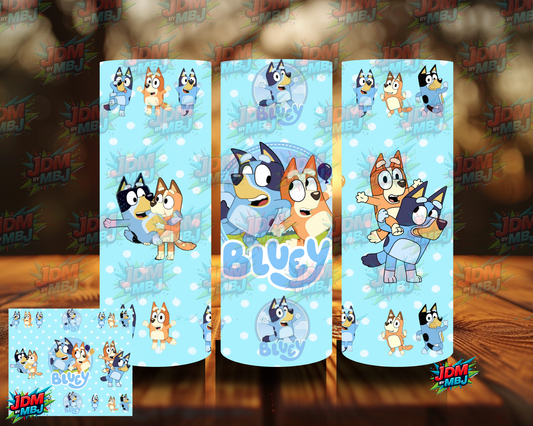 Inspired by Bluey Sublimation Prints