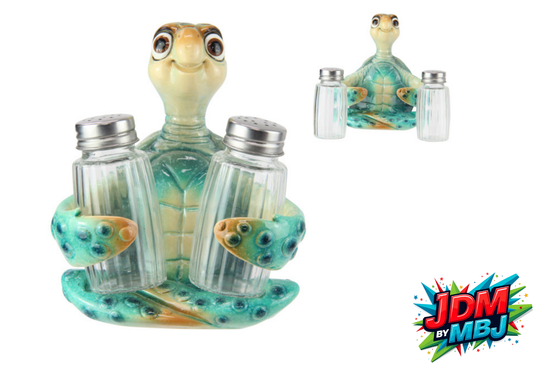 Green Turtle Salt & Pepper Shaker