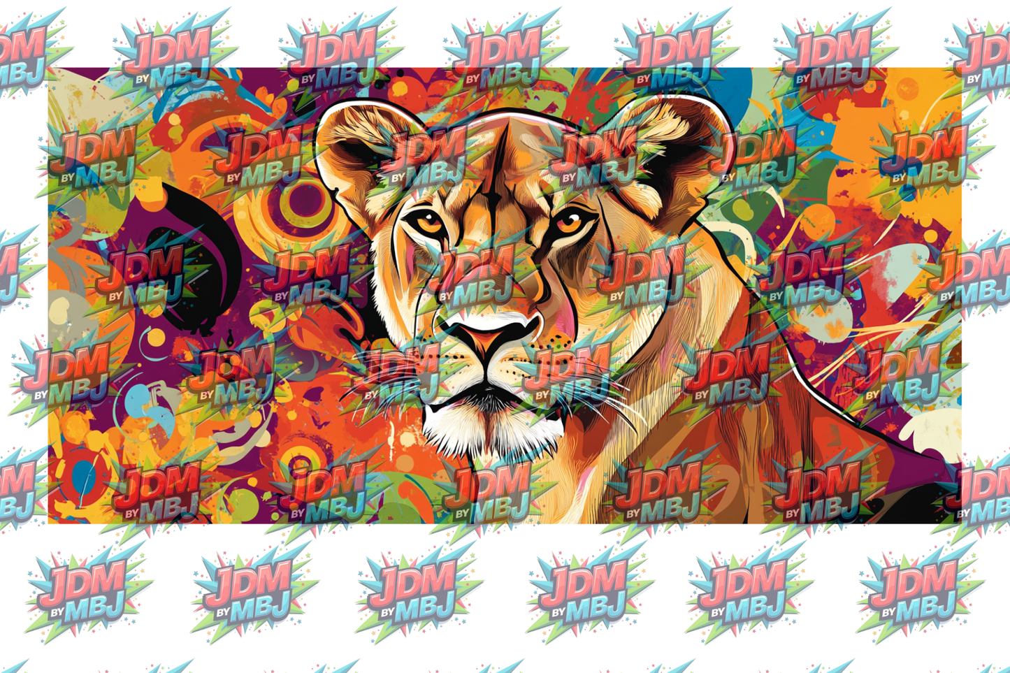 Inspired by Lions Sublimation Prints