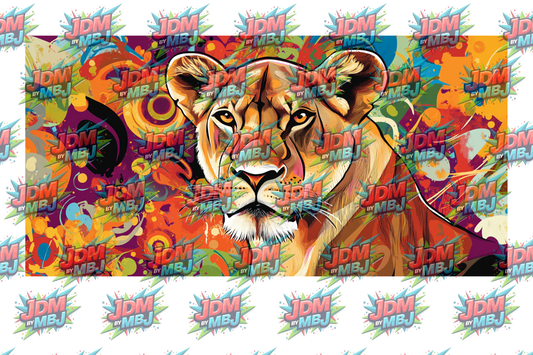 Inspired by Lions Sublimation Prints