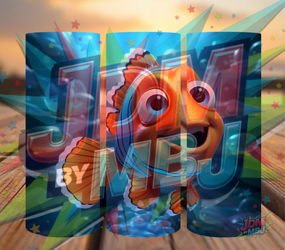 Inspirado en las impresiones de sublimación de Buscando a Nemo