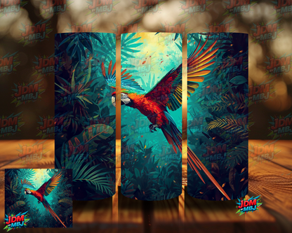 Inspired by Macaw Parrot's Sublimation Prints