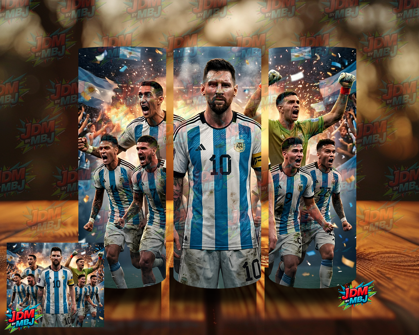 Inspired by Messi Soccer Player Sublimation Prints