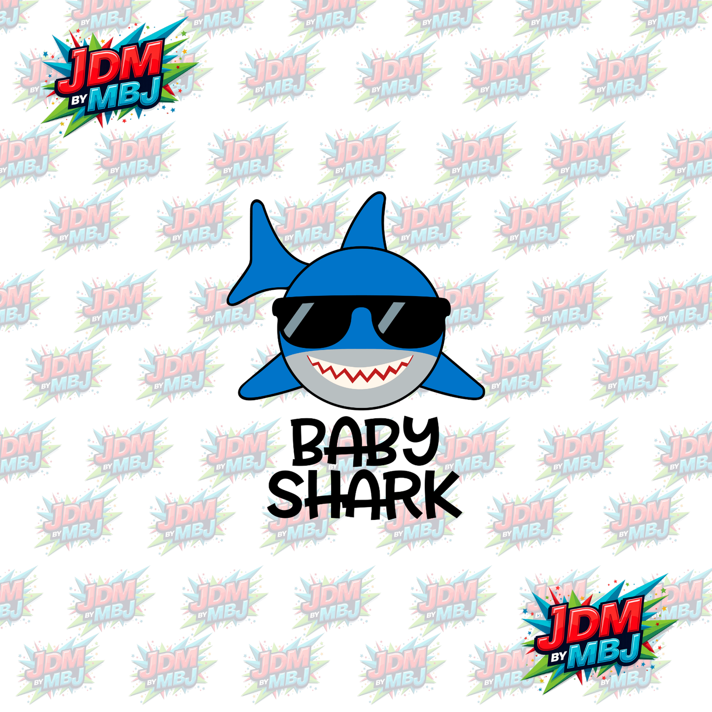 Iron On - Baby Shark DTF 20cm