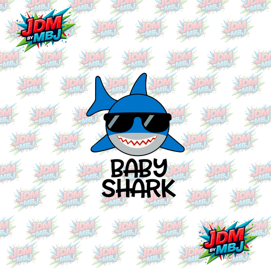 Iron On - Baby Shark DTF 20cm