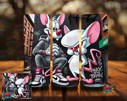 Inspired by Pinky & The Brain Sublimation Prints