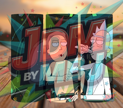 Inspirado en las impresiones de sublimación de Rick y Morty