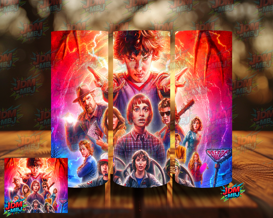 Inspired by Stranger Things Sublimation Prints