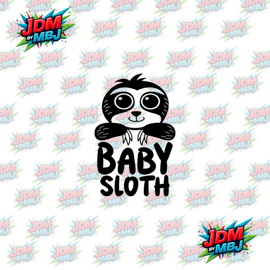 Iron On - Sloth DTF 20cm