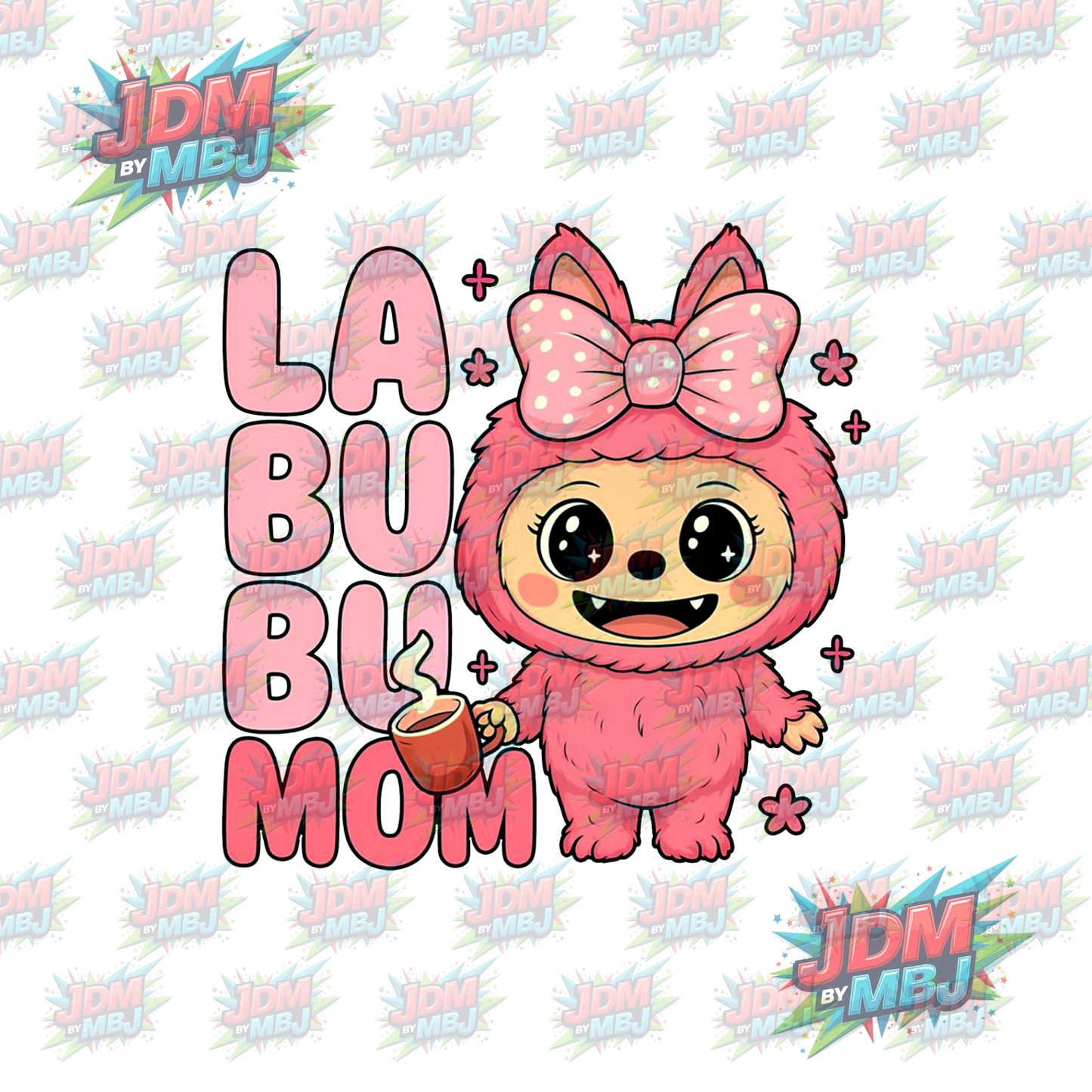 Iron On - Labubu DTF 20cm