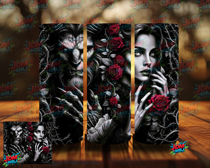 Inspired by Beauty & The Beast Sublimation Prints