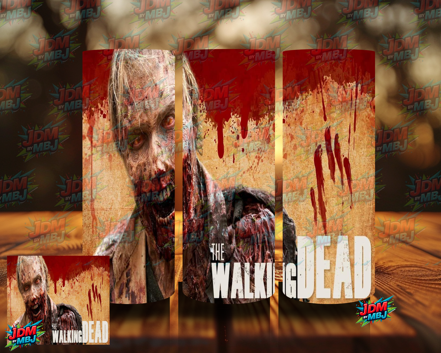 Inspired by Walking Dead Sublimation Prints