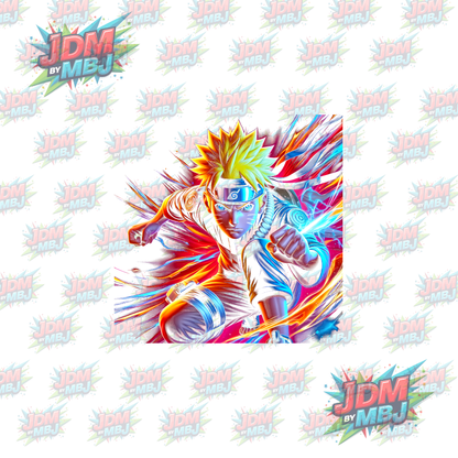 Iron On - Naruto 'Halftone' DTF