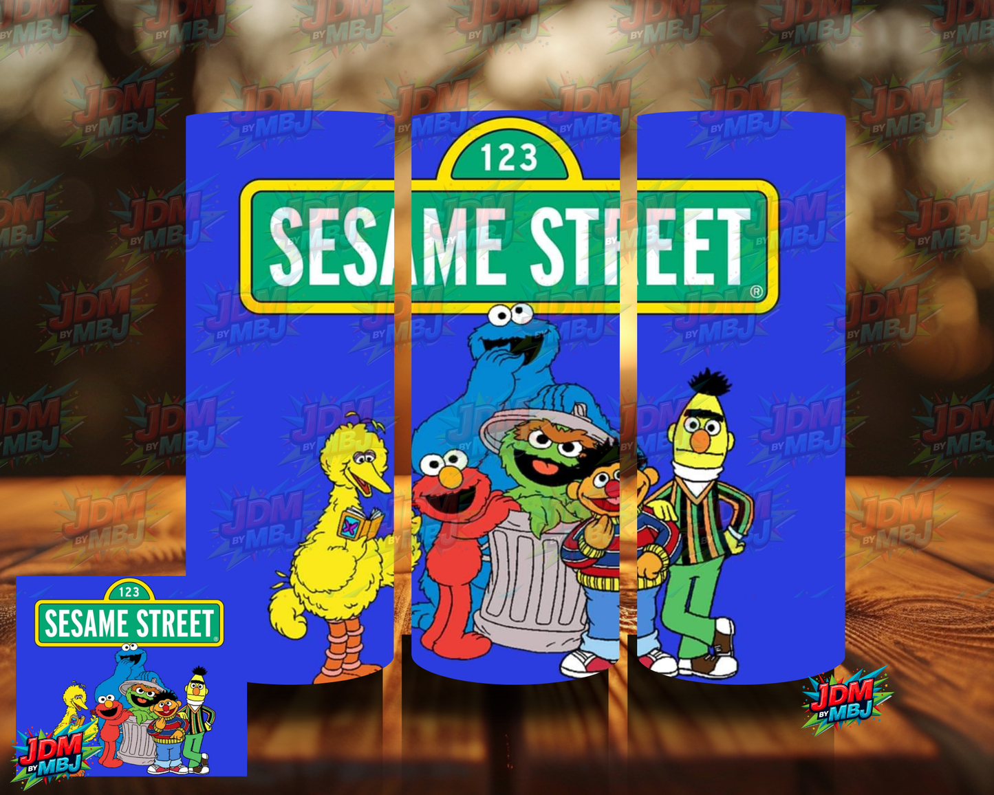 Inspired by Sesame Street Sublimation Prints