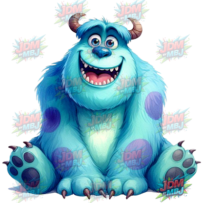 Vinilo termoadhesivo de Monster's Inc., 25 cm