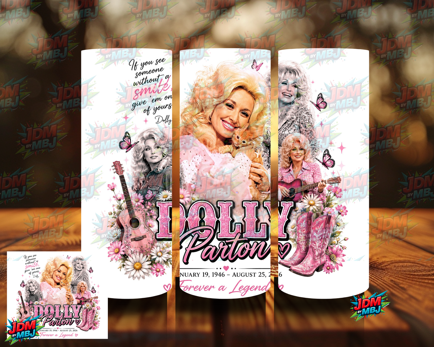 Inspired by Dolly Parton Sublimation Prints