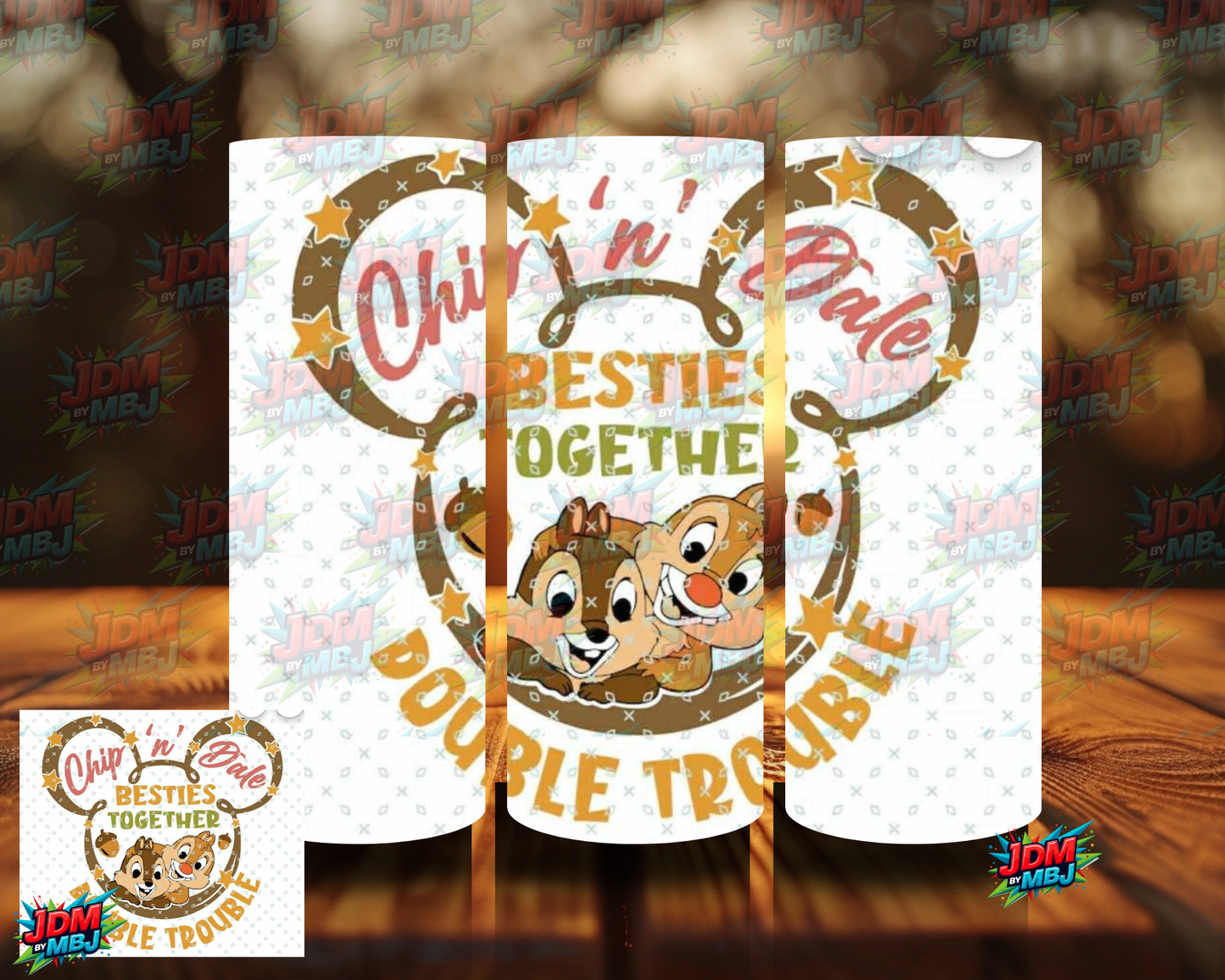 Inspired by Chip & Dale Sublimation Prints