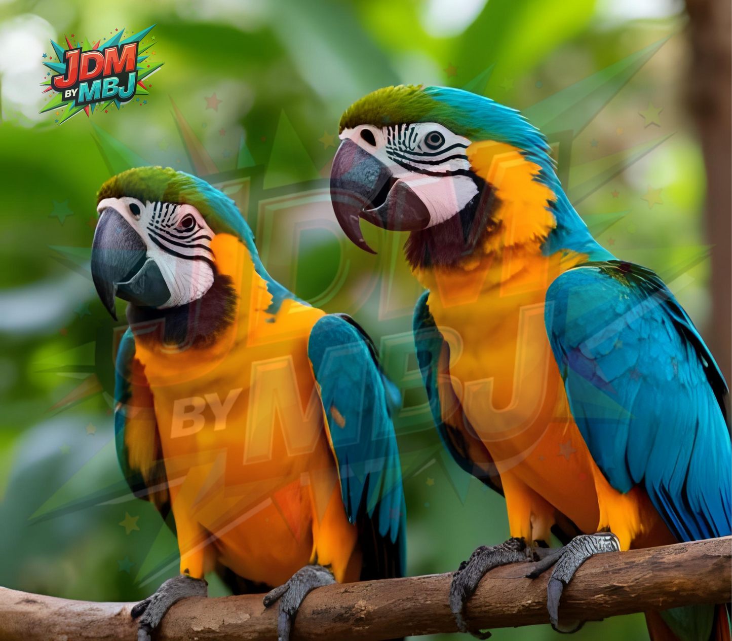 Inspirado en las impresiones de sublimación de Bird