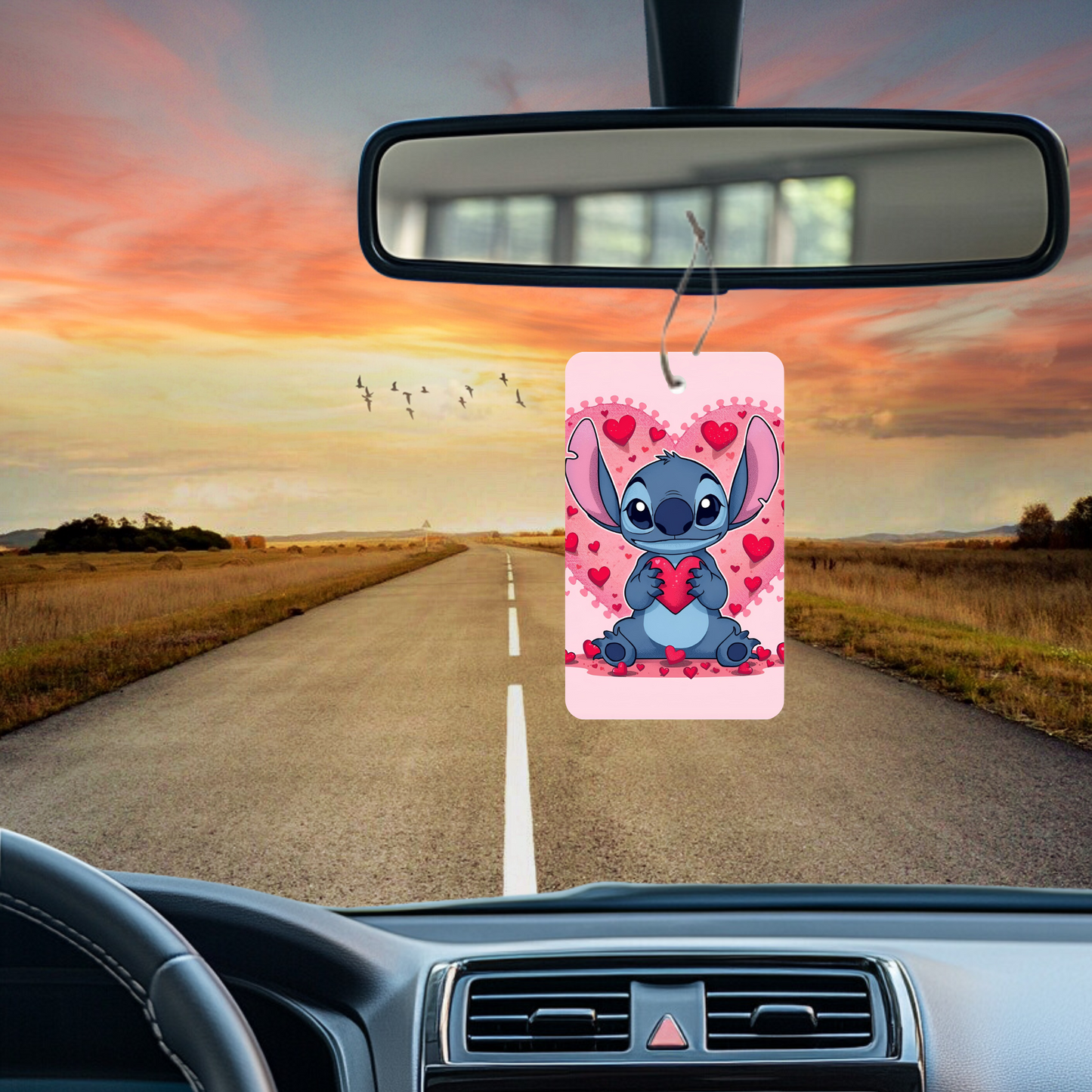 Inspired by Stitch Car Air Freshener Sublimation Prints