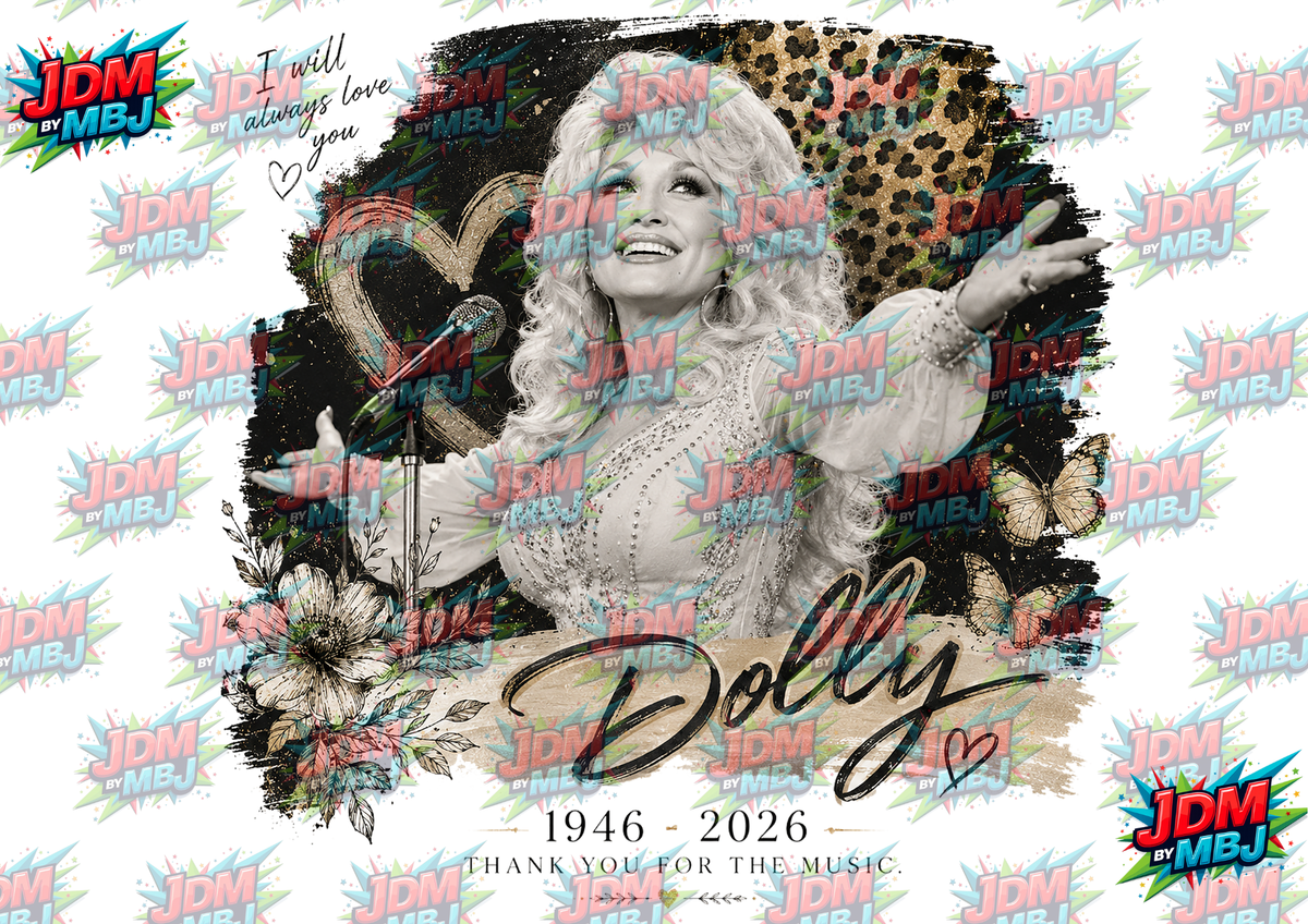 Inspired by Dolly Parton Cutting Board Sublimation Prints