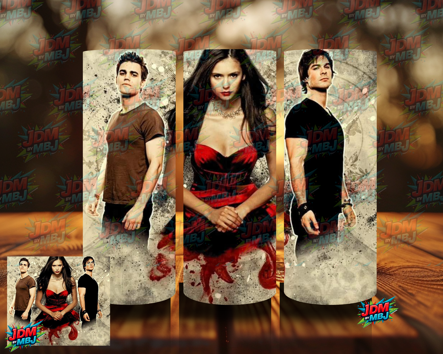 Inspired by Vampire Diaries Sublimation Prints