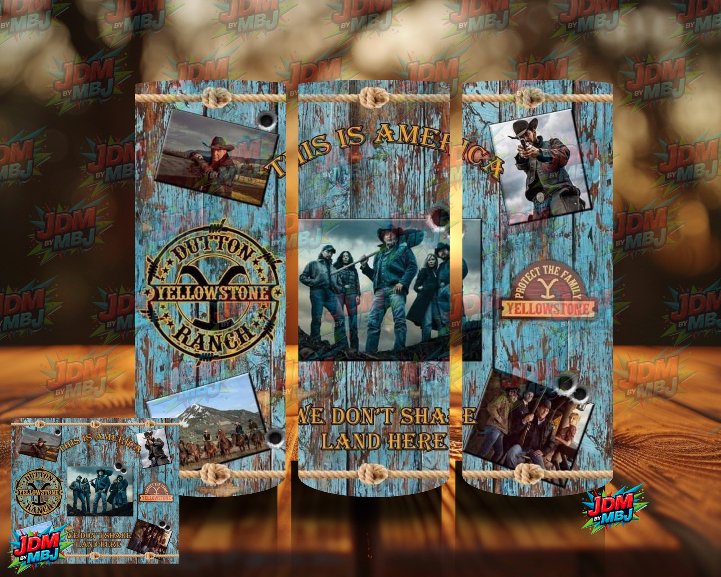 Inspired by Yellow Stone Sublimation Prints