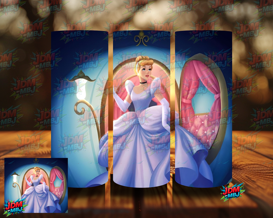 Inspired by Cinderella Sublimation Prints