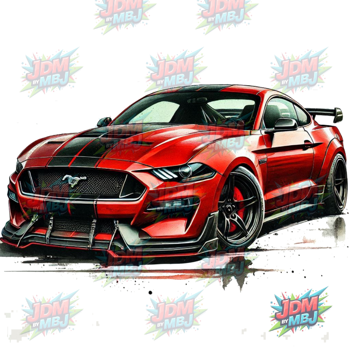 Iron On - Classic Car DTF Prints