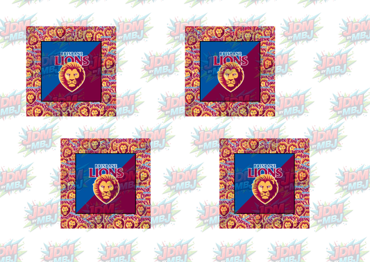Inspired by AFL Digital Alarm Clock Sublimation Prints