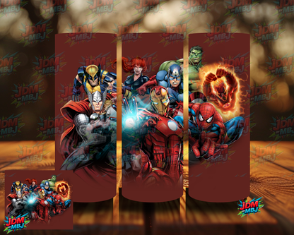 Inspired by Marvel Sublimation Prints