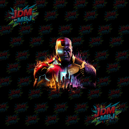 Iron On - Superhero Halftone DTF