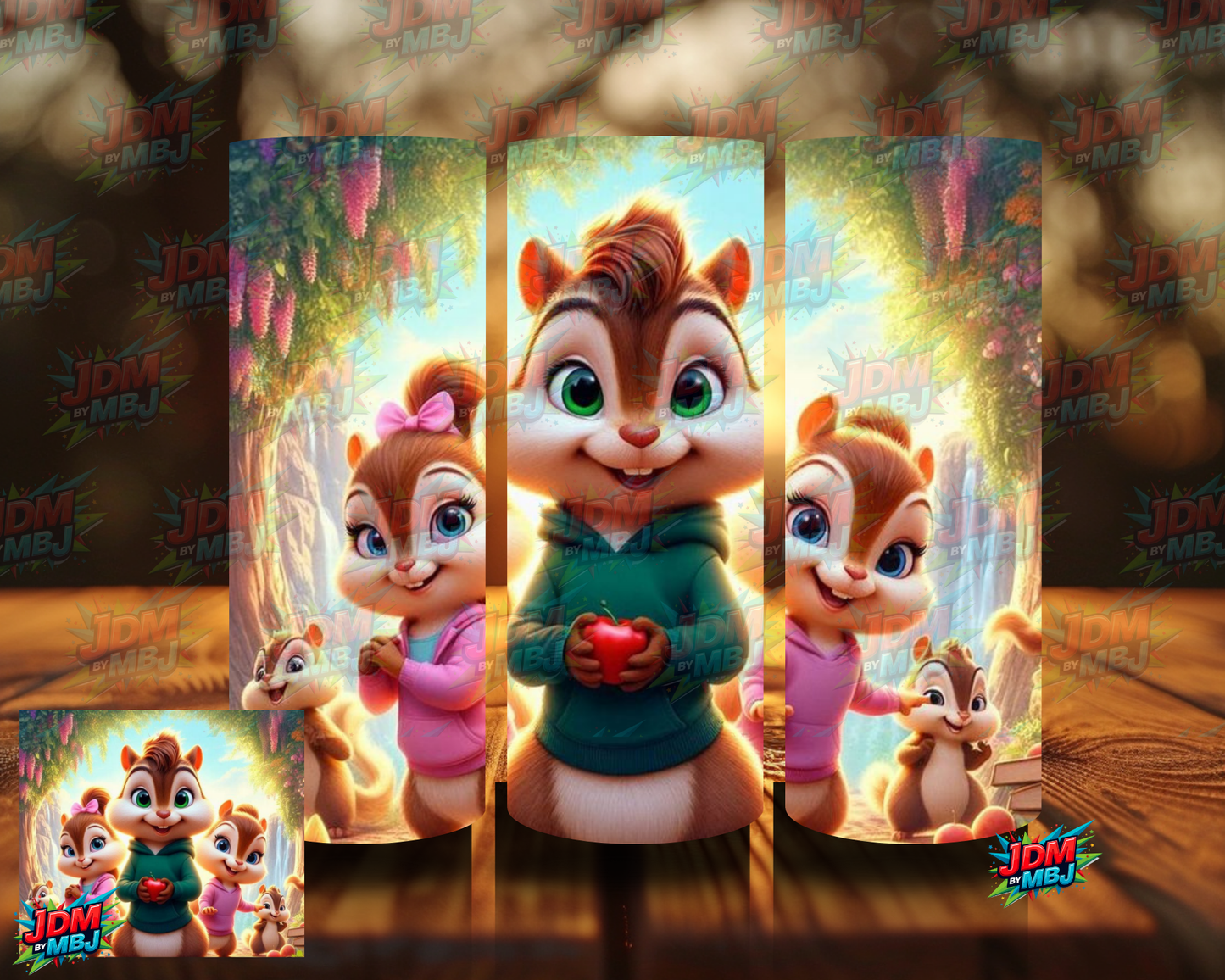 Inspired by Chip & Dale Sublimation Prints