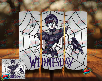 Inspired by Wednesday (TV Show) Sublimation Prints