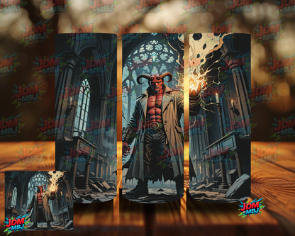 Inspired by Hell Boy Sublimation Prints