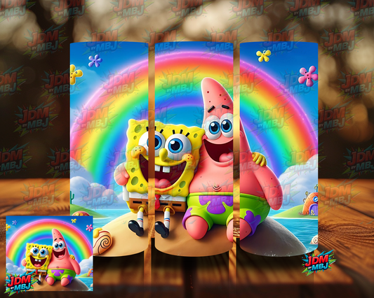 Inspired by Sponge Bob Square Pants Sublimation Prints