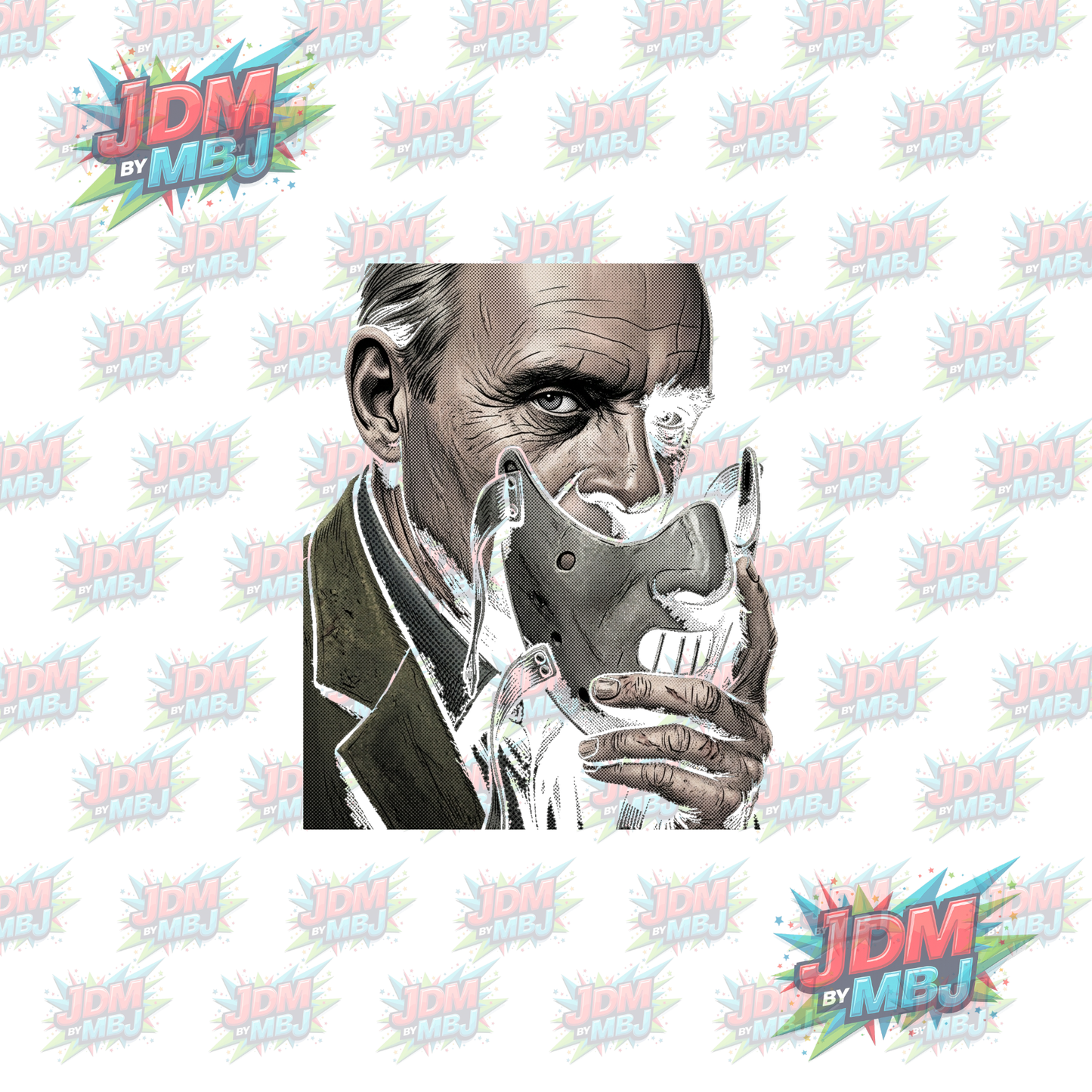 Iron On - Horror 'Halftone' DTF