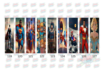 Inspired by Marvel/DC [Bookmark/Pen] Sublimation Prints [Volume 7]