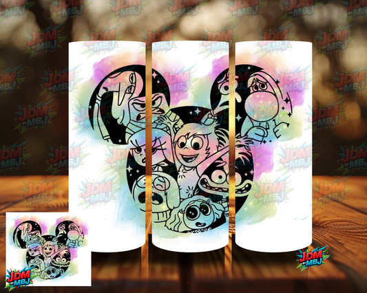 Inspired by Inside Out Sublimation Prints