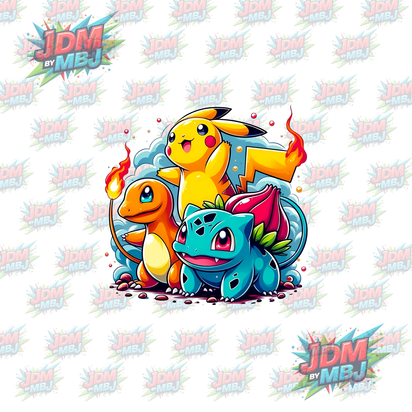 Iron On - Pokemon DTF