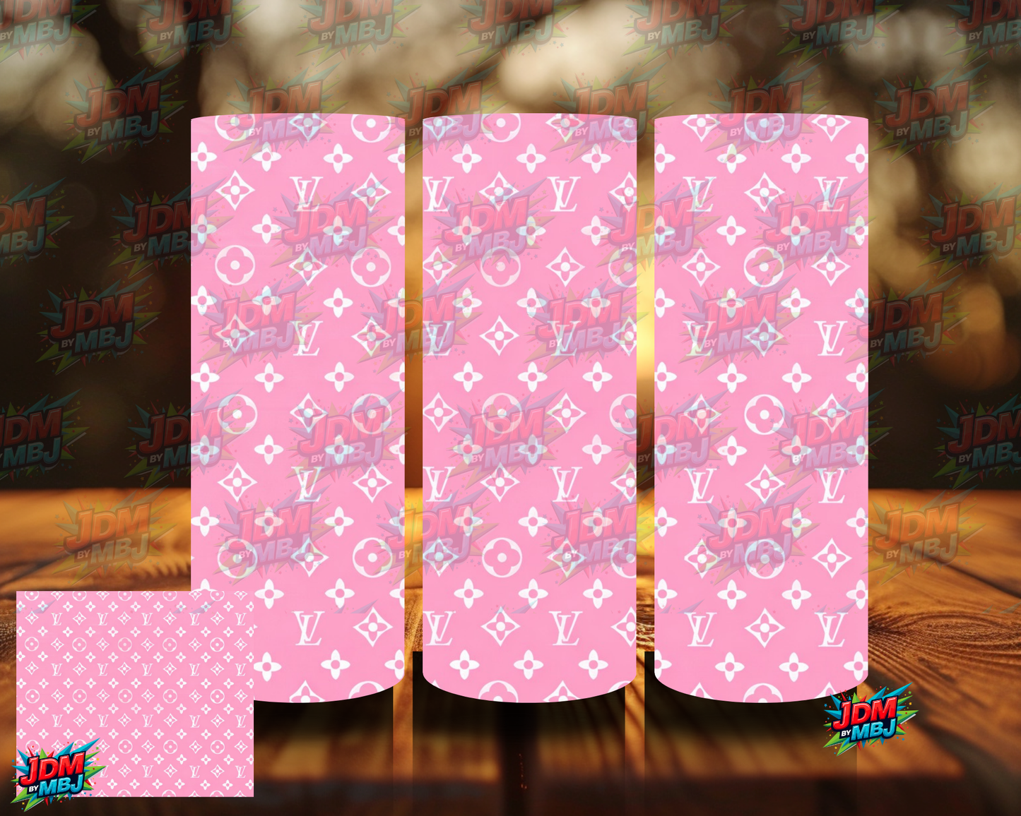 Inspired by Pink LV Sublimation Prints