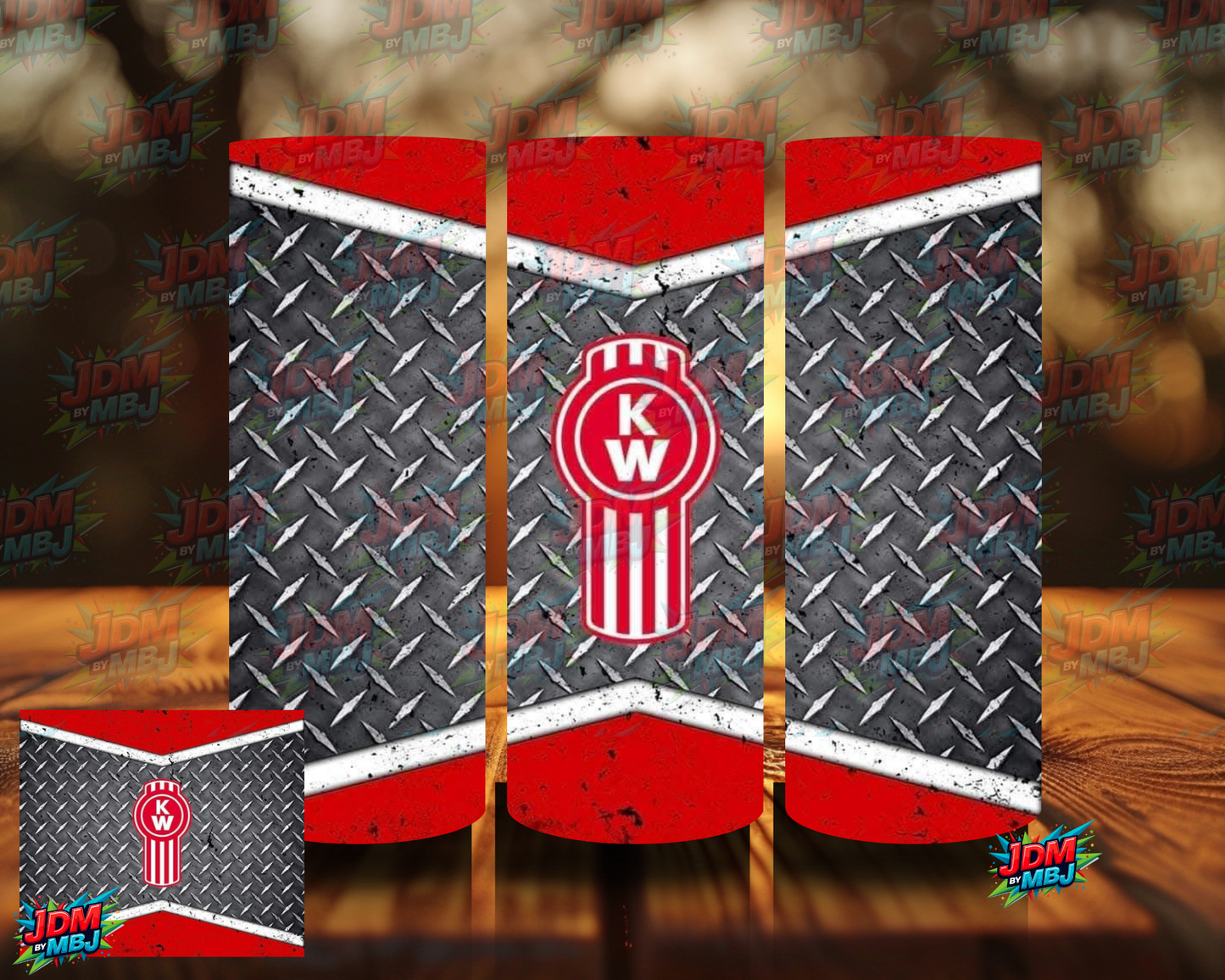 Inspired by Ken Worth Logo Sublimation Prints