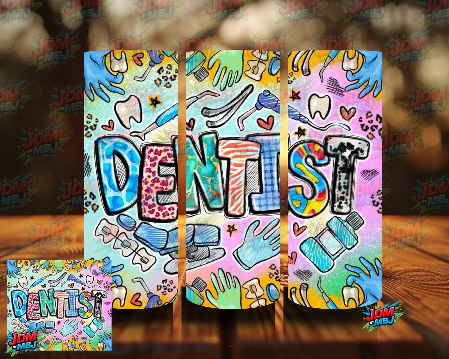 Dentist Themed Sublimation Prints
