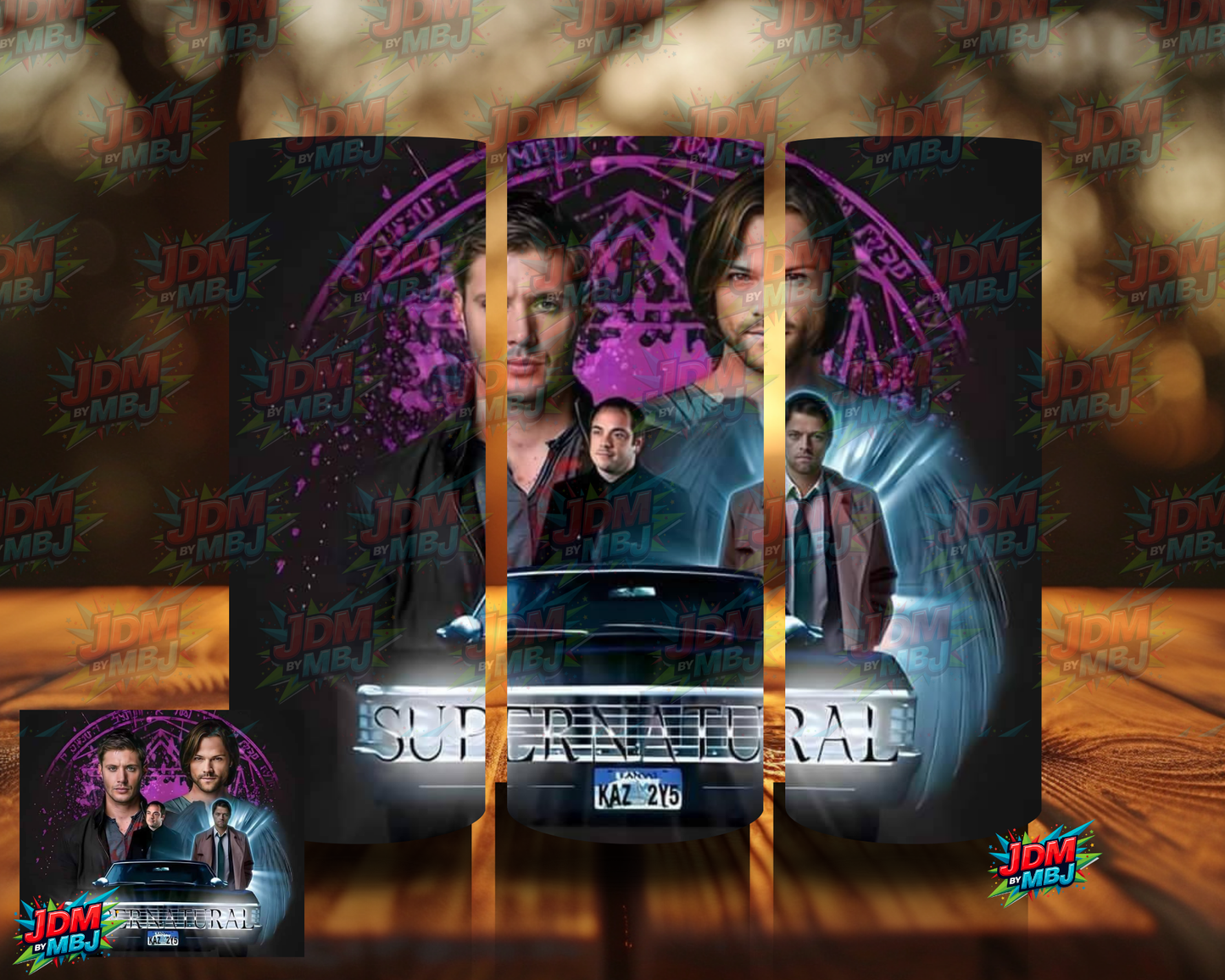 Inspired by Supernatural Sublimation Prints