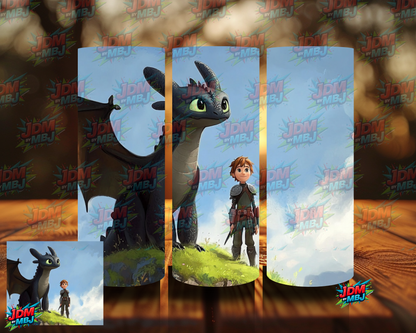 Inspired by Toothless Sublimation Prints