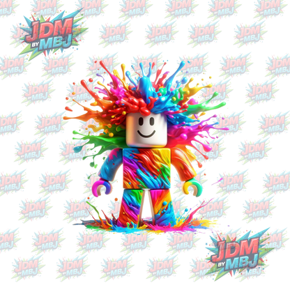 Iron On - Inspired Disney Colour Splash DTF 20cm